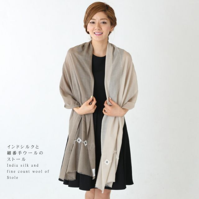 最終:ZARA／アシンメトリースカーフ付ニットコート（濃いグレー