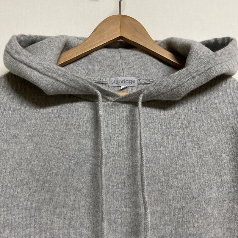 トップス STABRIDGE 100% CASHMERE BIG HOODIE L 受注販売］