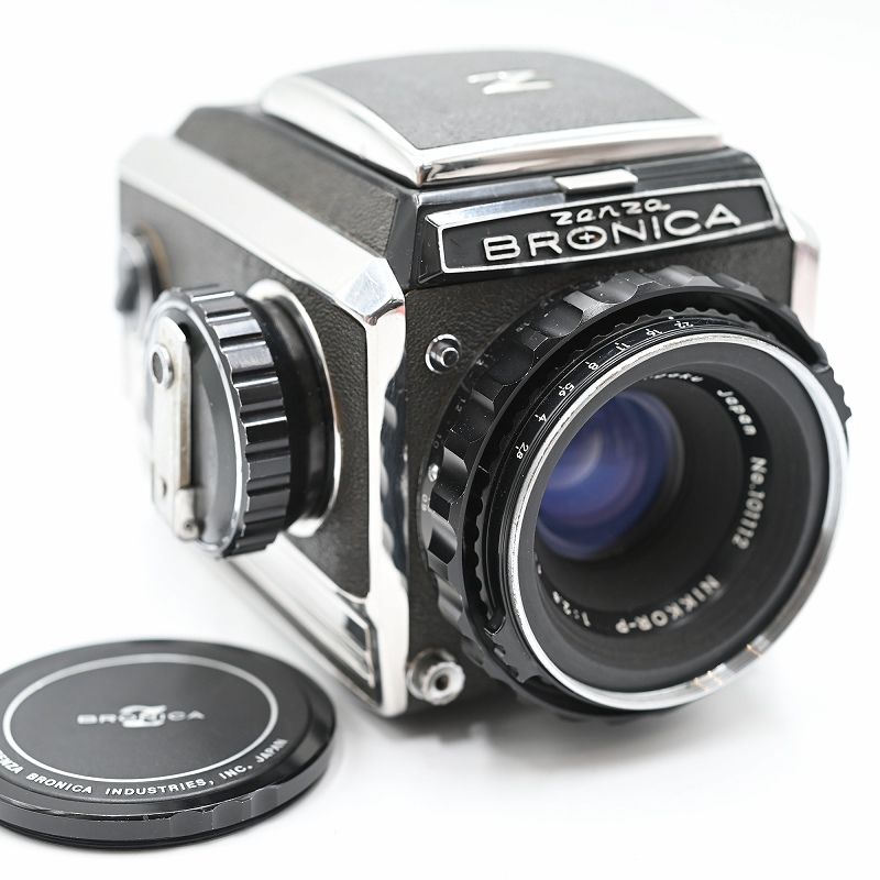 Zenza Bronica ゼンザ ブロニカ C Nippon Kogaku Nikkor-P 75mm f|2.8 Lens CLA’d No Haze Fungus フィルムカメラ