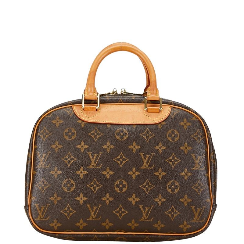 ルイ ヴィトン モノグラム ドーヴィル M47270 ブラウン PVC レザー レディース LOUIS VUITTON【222-60953】 -  メルカリ