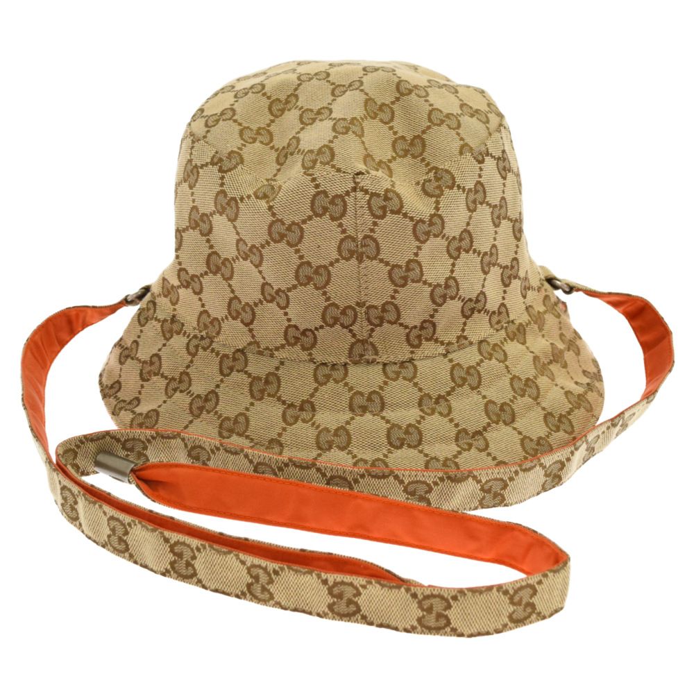 ☆新品タグ付☆GUCCI リバーシブル 男女兼用 バケットハット ベージュ