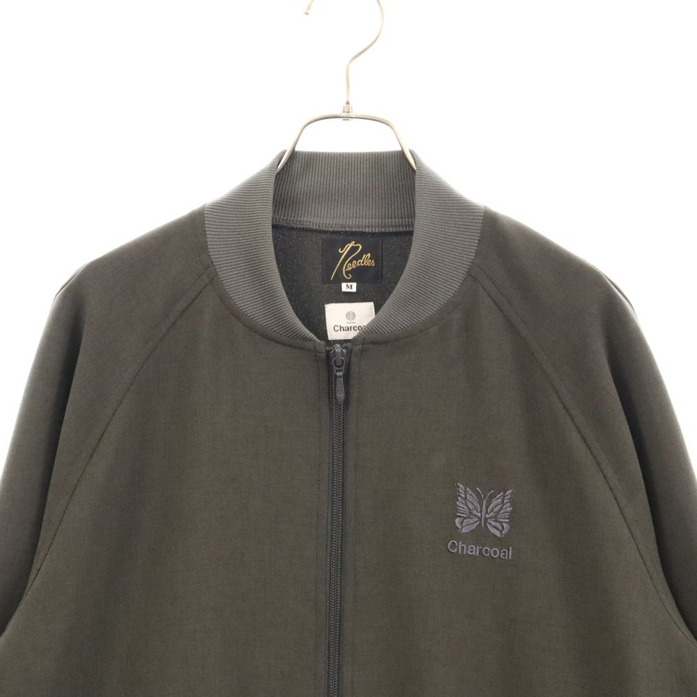 Needles × charcoal tokyo トラックジャケットM Needles（ニードルズ）〉 別注 Track Jacket - Charcoal TOKYO
