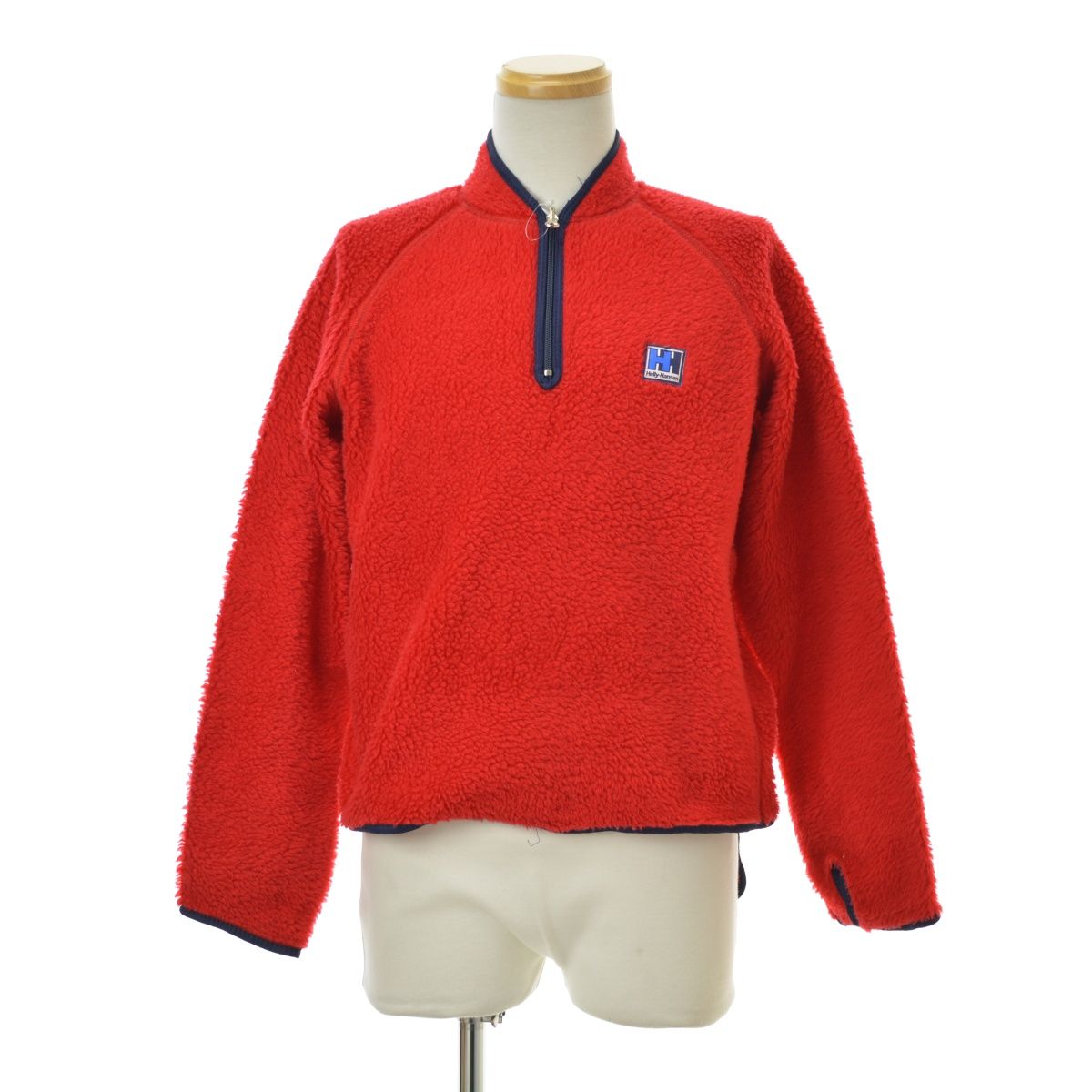 HELLYHANSEN 80s ノルウェー製 ハーフジップ パイルフリースジャケット
