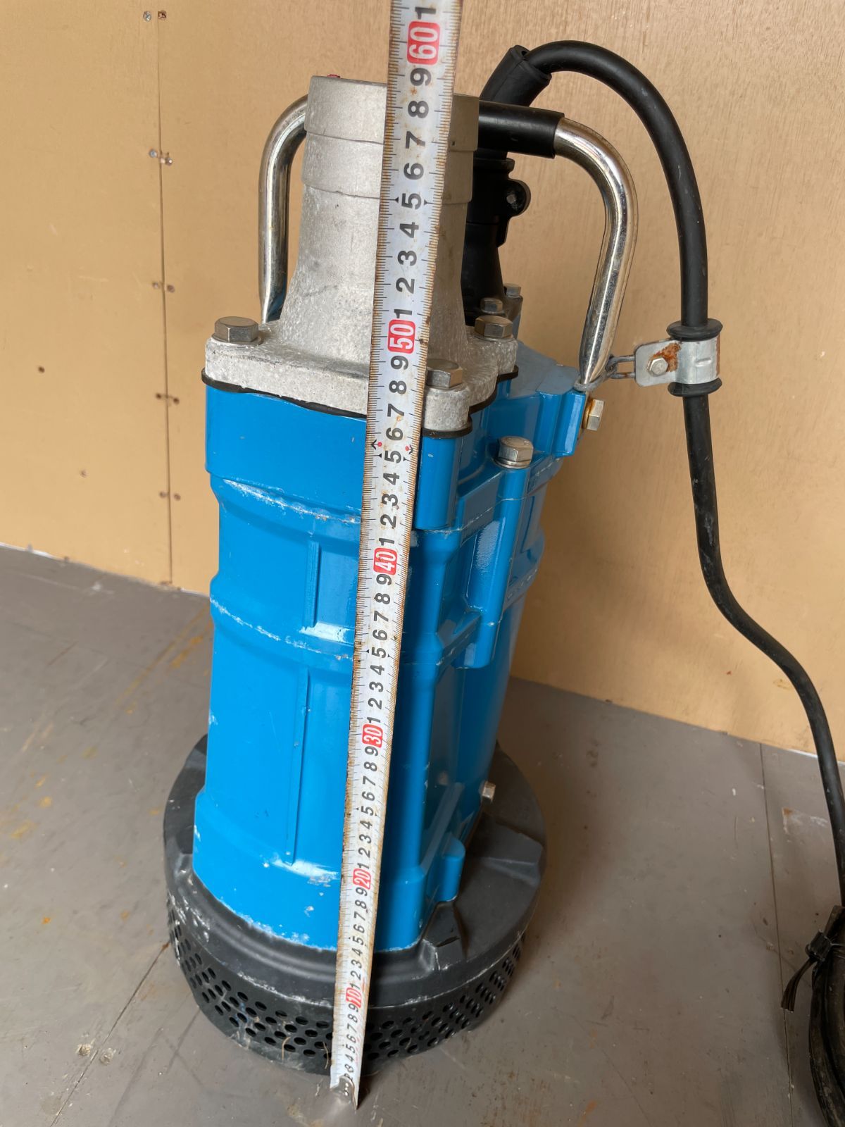 200V 水中ポンプ 排水用 鶴見 ツルミ KTVE33.7 -51 口径 80mm 3.7