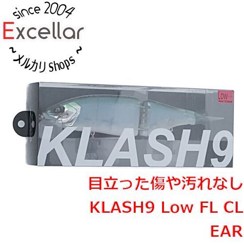 bn:12] DRT ルアー KLASH9 Low FL CLEAR 未使用 - 家電・PCパーツの