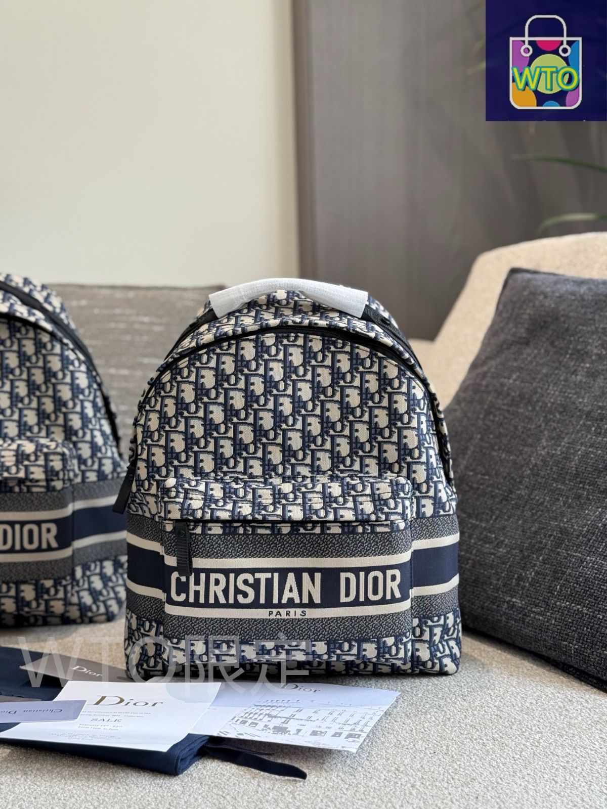 今日特価】Dior Travel Backpack ディオール トラベル バック