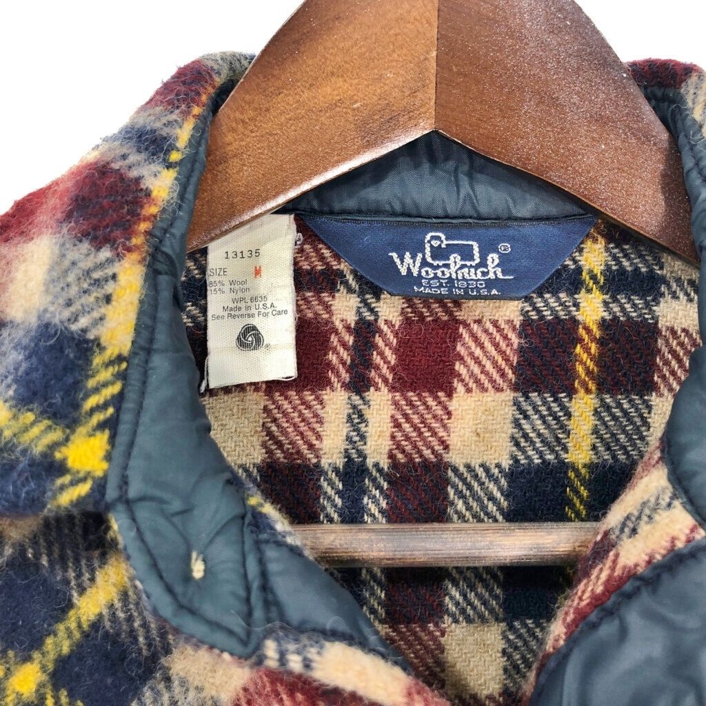 woolrich 80s マッキーノジャケット 80年代 ウールリッチ ダブルマッキーノ ウールハンティング