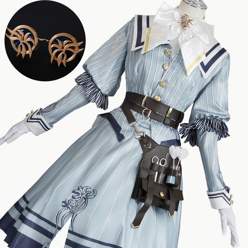 第五人格 コスプレ フルセット 新品未使用 第五人格 コスプレ衣装 約瑟フ 琥珀 豪華7点フル