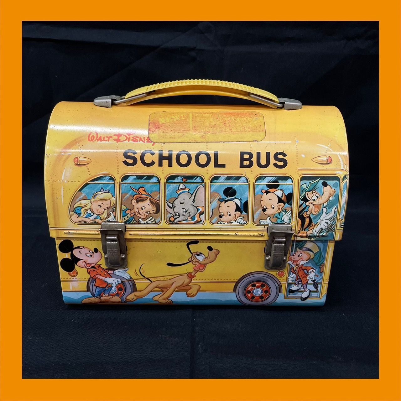 アンティーク ランチボックス ディズニー ◎ ウォルト・ディズニー