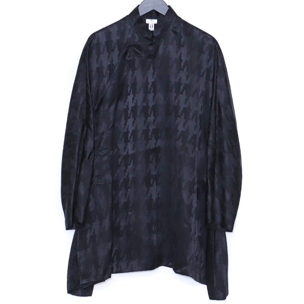 COMME DES GARCONS Lyocell High Collar Dress Mサイズ ブラック RN-O022-051