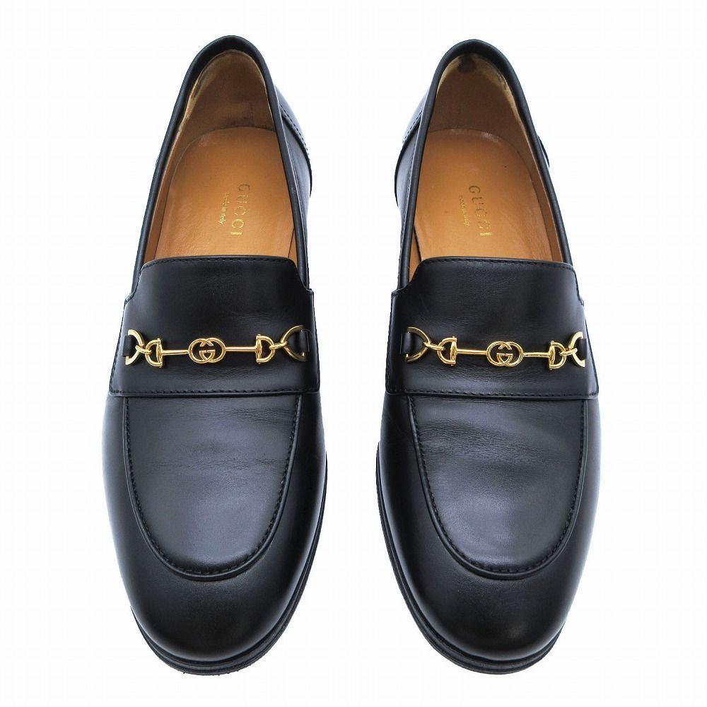 GUCCI グッチ インターロッキングG ホースビット レザー
