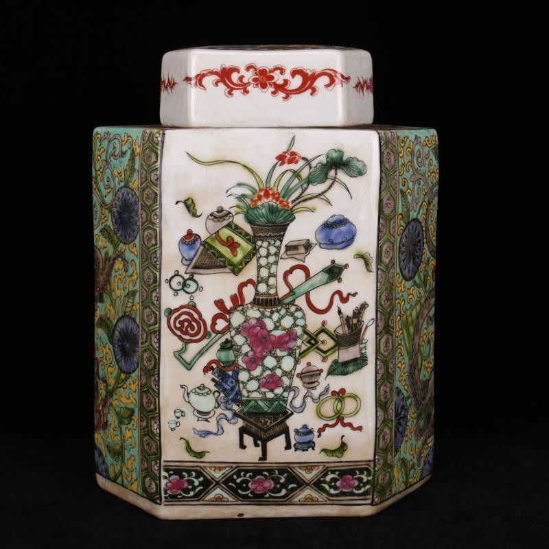 清康熙パステル博古紋茶壺 景徳鎮 陶磁器 装飾品 現代工芸品美術品 置物 清康熙パステル博古紋茶壺 景徳鎮 陶磁器 装飾品 現代工芸品美術