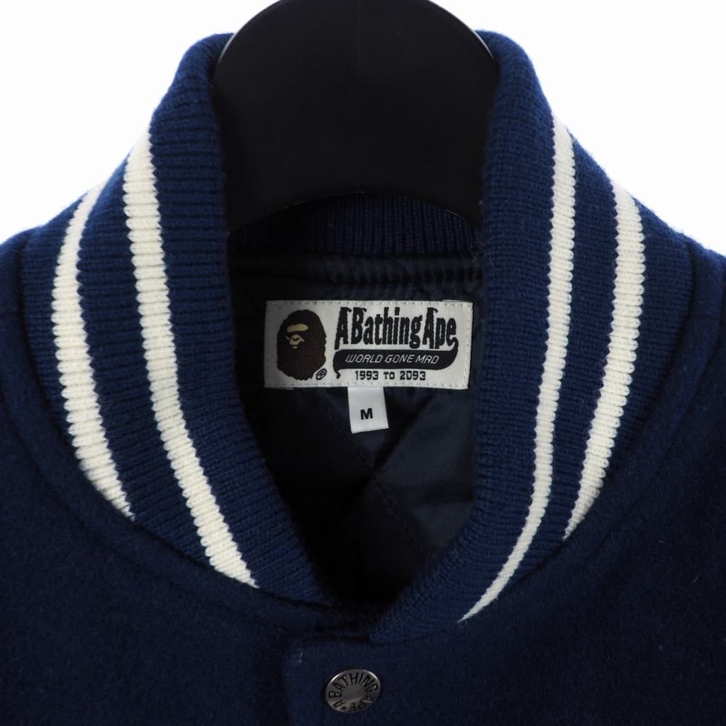 アベイシングエイプ A BATHING APE 15SS シャーク 袖 レザー バー ...