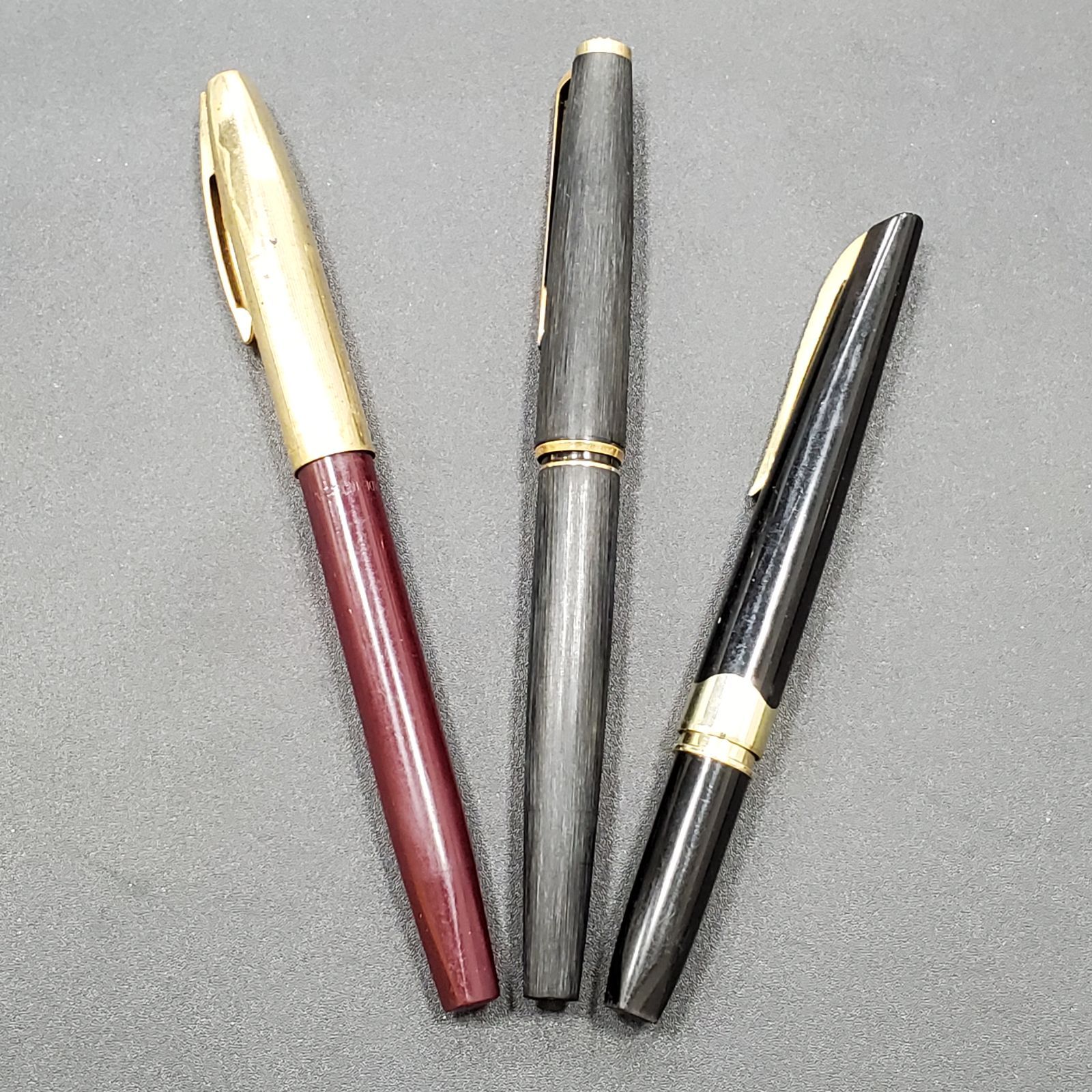 EL6 万年筆 3点セット SHEAFFER シェーファー 14K MONTBLANC モンブラン 585 PLATINUM プラチナ 18K MK11144