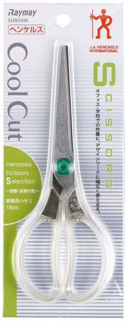 まとめ レイメイ藤井 ヘンケルス ハサミ Cool Cut シリーズ 180mm グリーン SH804M ×10セット
