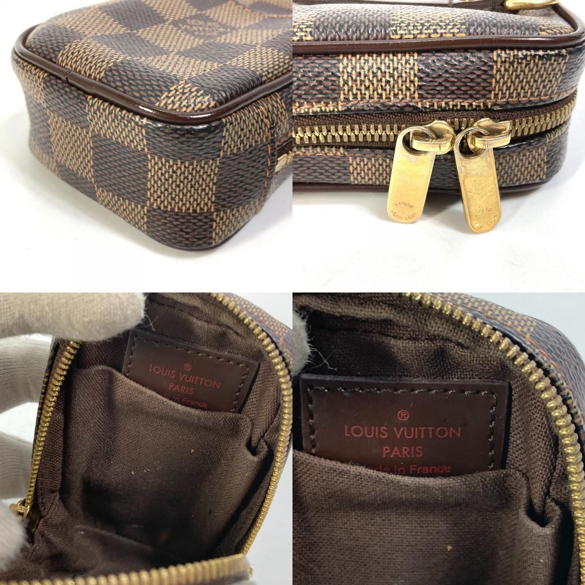 ルイヴィトン LOUIS VUITTON エテュイ オカピ PM N61738 ダミエ カバン