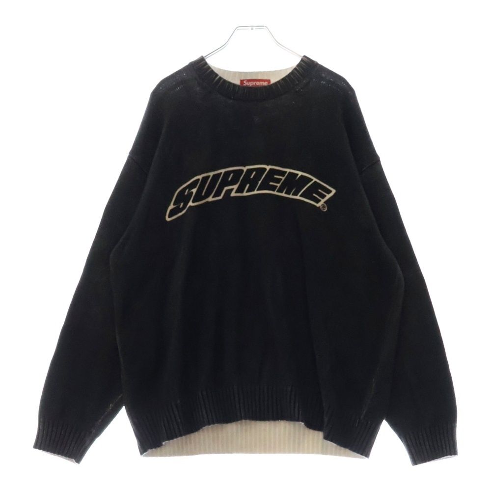 Supreme シュプリーム Printed Washed Sweater Stone Washed Sweater