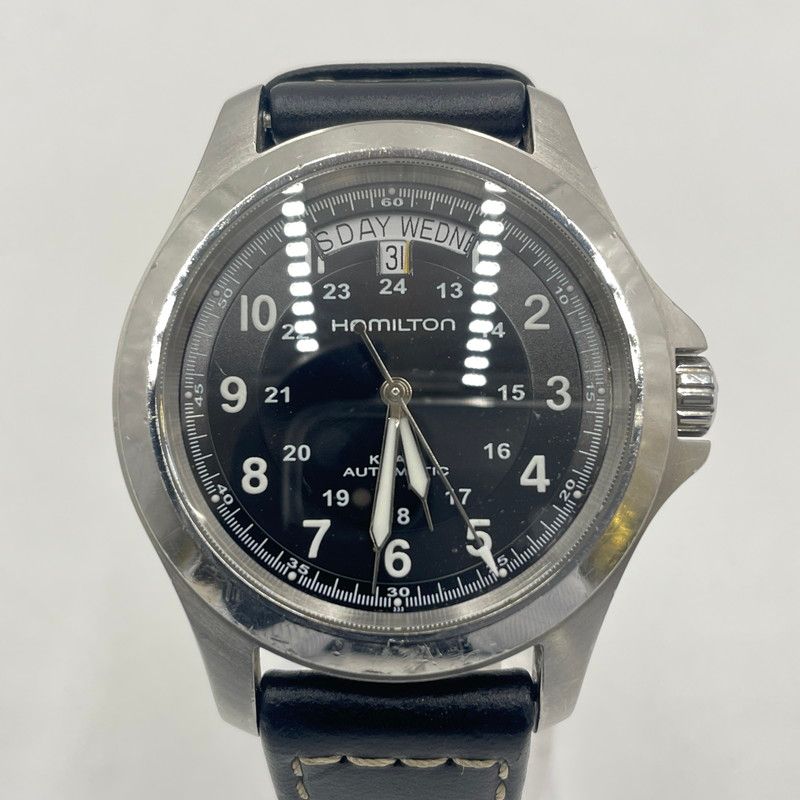 中古品】HAMILTON ハミルトン KHAKI KING DAY-DATE AUTO H644550