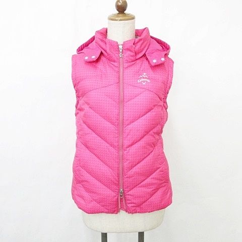 Callaway ダウンジャケット 2way ベスト M ネイビー ゴルフ