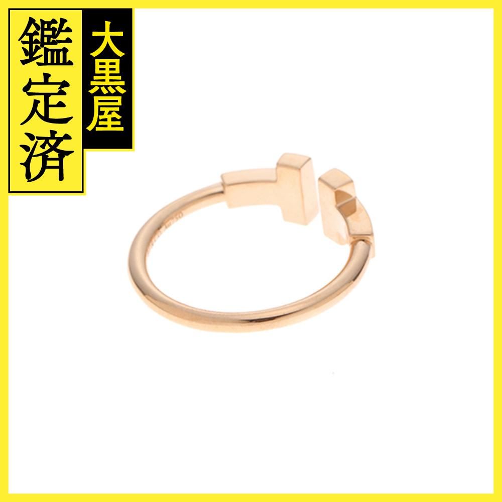 【田中野夫さま専用】ティファニーＴ　ダイヤモンドワイヤーリング 田中野夫さま専用】ティファニーT ダイヤモンドワイヤーリング
