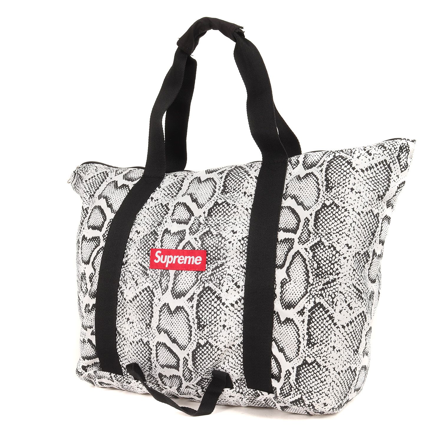 Supreme シュプリーム バッグ スネーク柄 パッカブル トートバッグ 