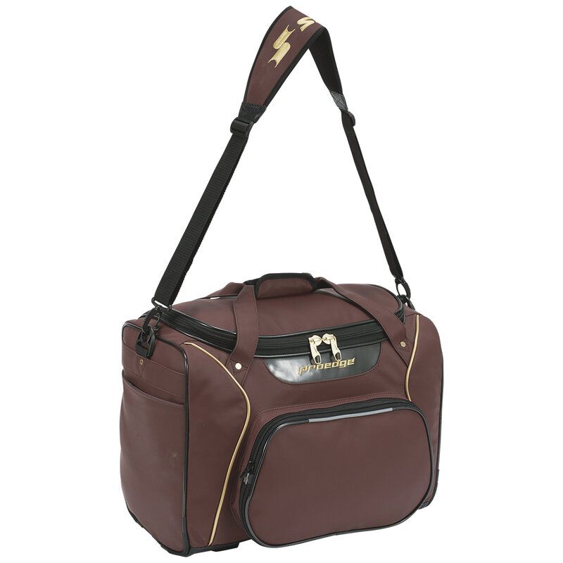 SSK(エスエスケイ) ショルダーバッグ 野球 バッグ・ケース ショルダーバッグ EBA4012、(2238)エンジ×ゴールド