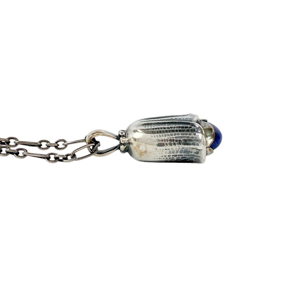 Lapis Lazuli Rock Ring / Round / Silver – bororo