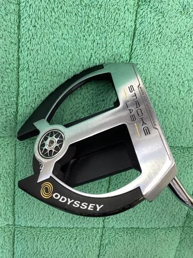 中古】 オデッセイ STROKE LAB 2-BALL FANG 35インチ パター PT
