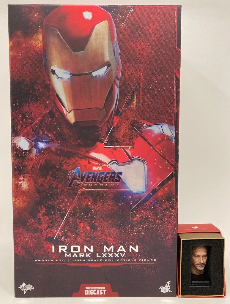 HOTTOYS MOVIE MASTERPIECE DIECAST IRON MAN MARK 85 / DIECAST (ヴァリアントヘッド付) MMS528