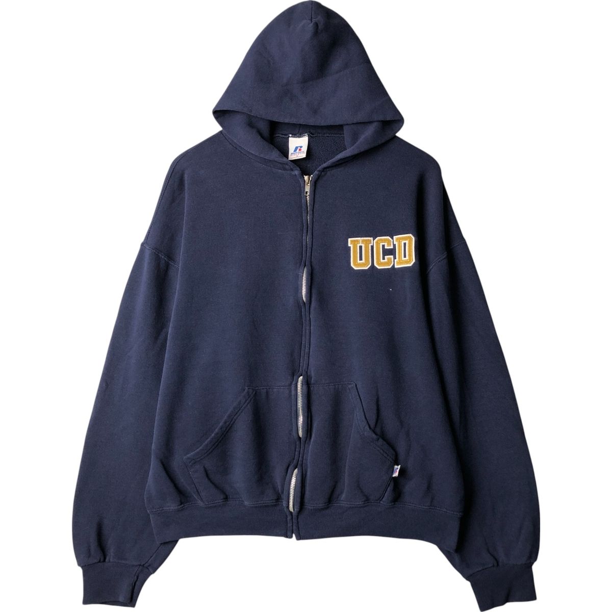 古着 00年代 ラッセル Russell カレッジ スウェットフルジップ 古着 00年代 ラッセル Russell カレッジ スウェットフルジップ