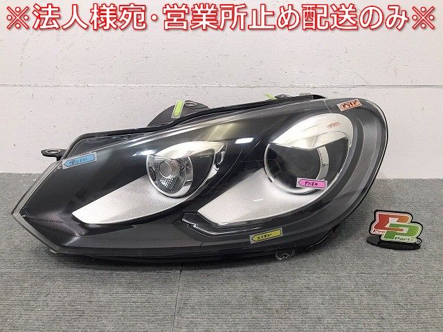 ゴルフ6/GOLF VI 1KC系 純正 左 ヘッドライト/ランプ キセノン HID HELLA 5K2 941 751 C/1ZS 009 902-03 フォルクスワーゲン(119421)