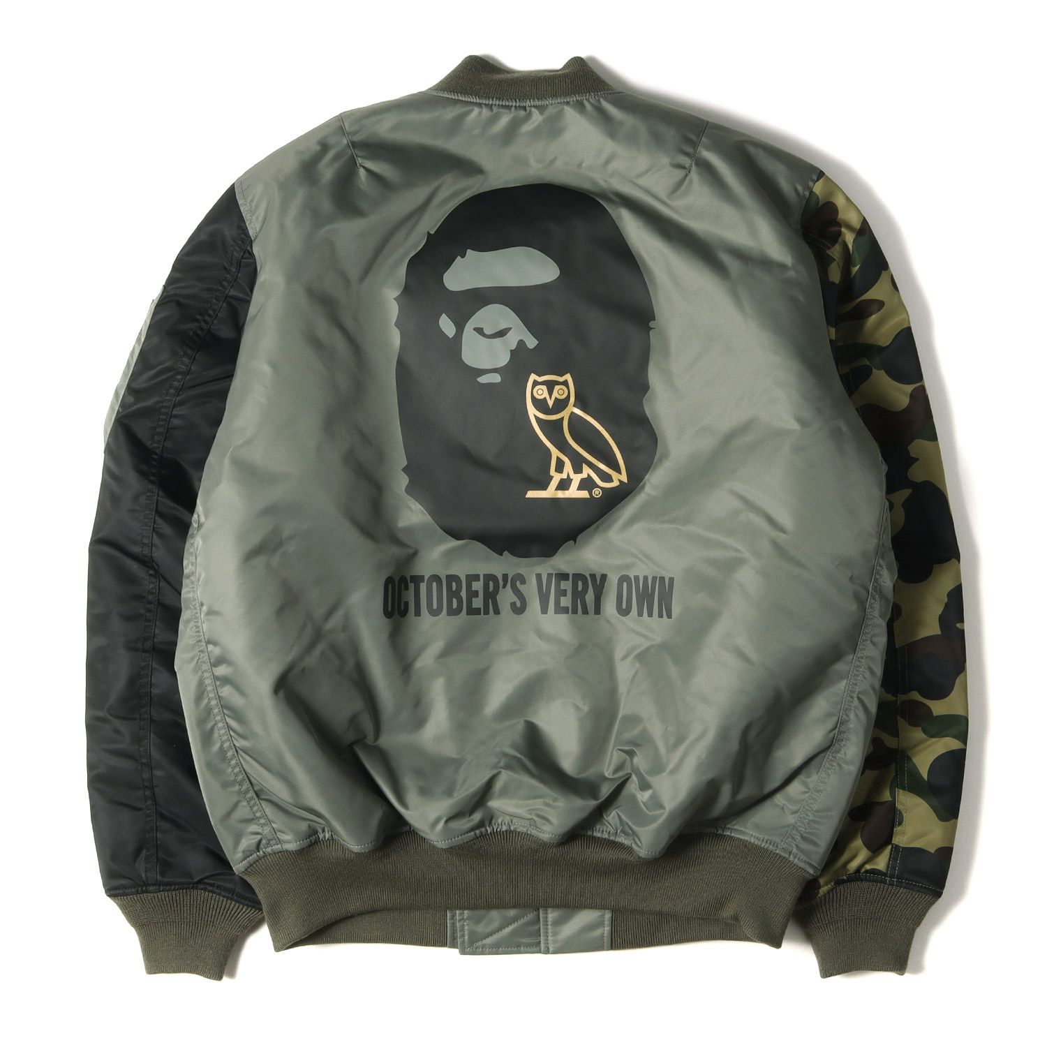 美品 A BATHING APE ア ベイシング エイプ Octobers Very Own 1stカモ 