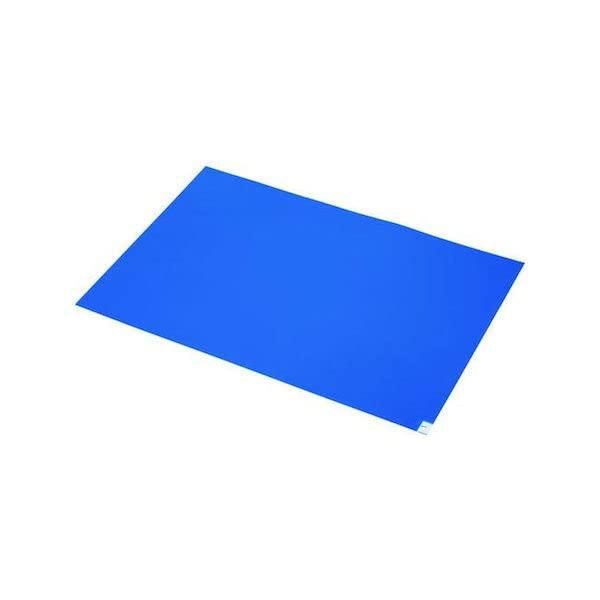 2営業日で発送 ブラストン Ｅ粘着マット 薄手Ｔ １０シート入 ６００×９００ 青 KNV0603