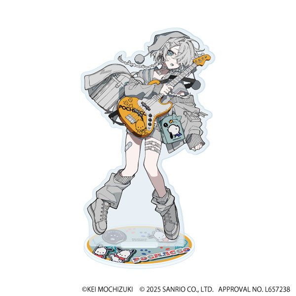 望月けい×サンリオキャラクターズ 05/ポチャッコ（コラボイラスト