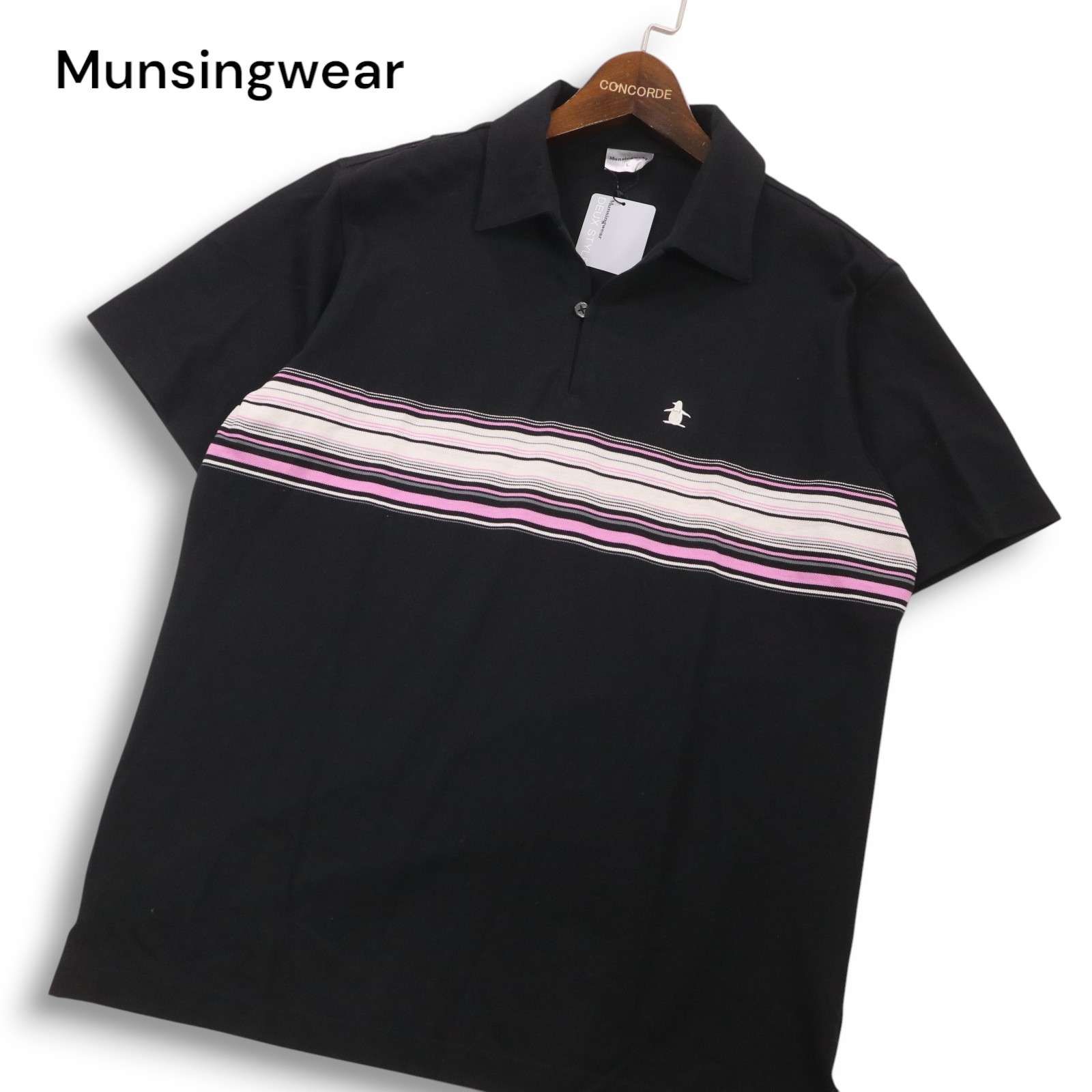 新品 未使用】 Munsingwear マンシングウェア ゴルフ 春夏 半袖