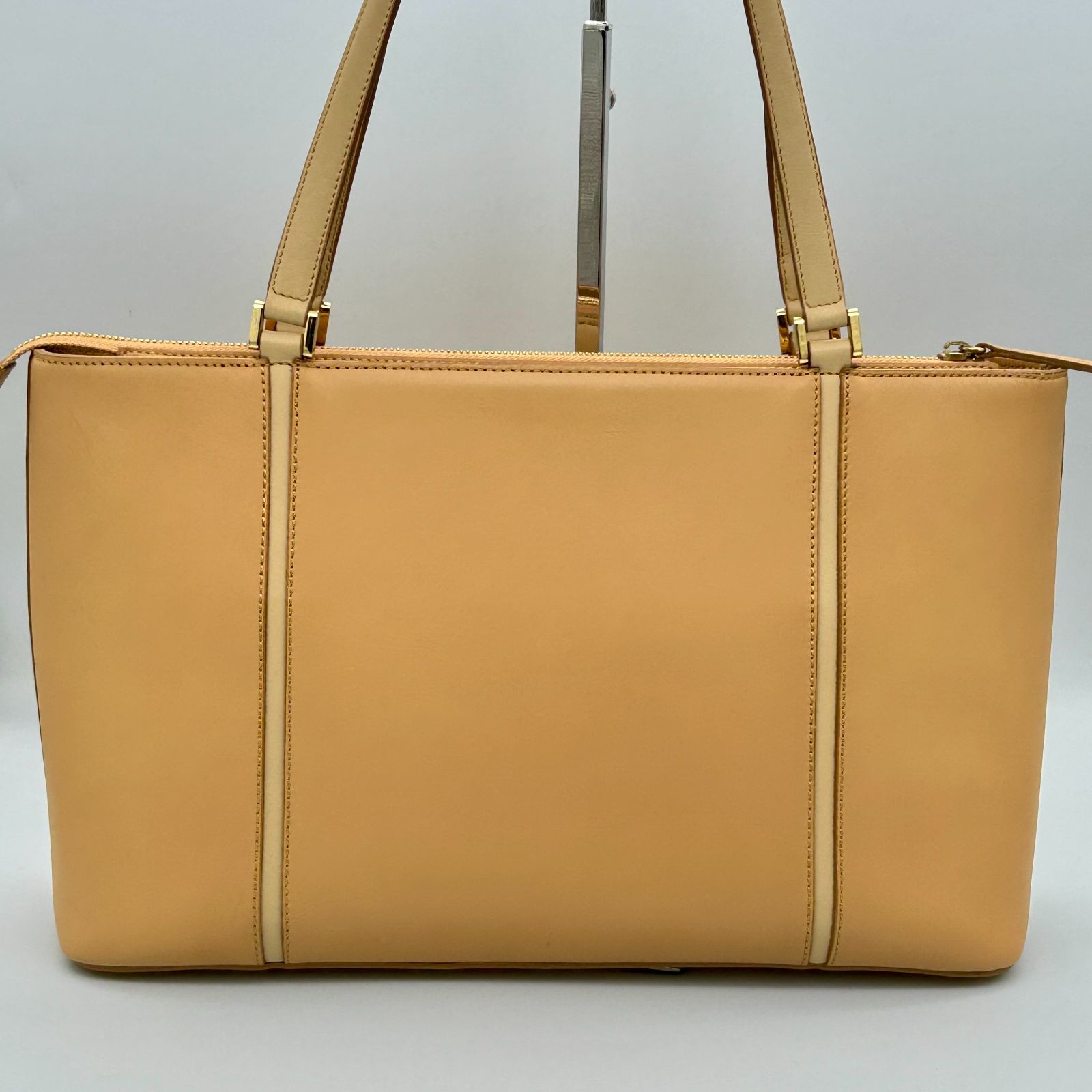 BURBERRY バーバリー ノバチェック レザー トートバッグ 肩掛け