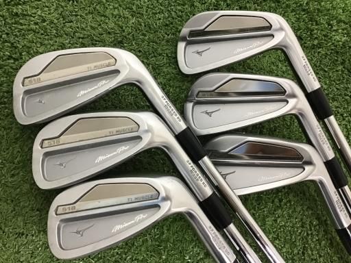 ミズノ Mizuno Pro 518 6S アイアンセット IR 純正特注シャフト フレックスR メンズ 男性用 右利き 右用 Cランク ゴルフクラブ