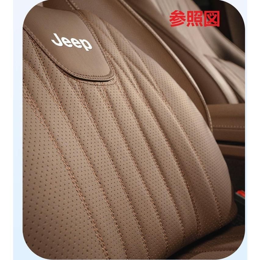 ◆ジープ JEEP◆オレンジ◆シートクッション