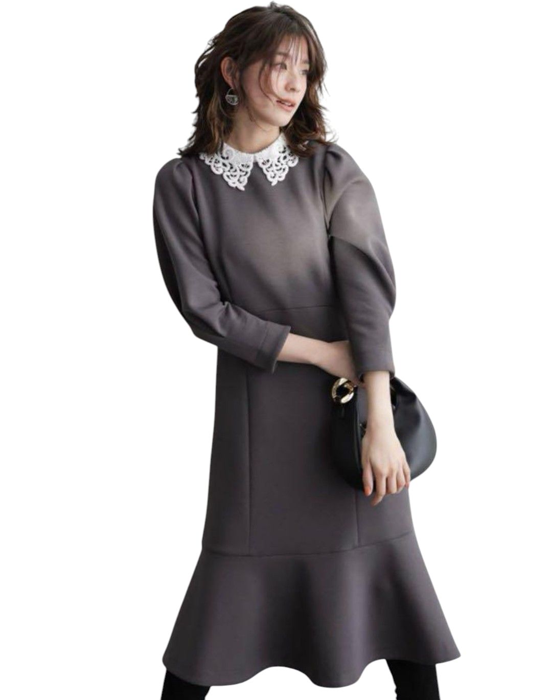 45rpm フォーティーファイブアールピーエム 4545縞のドレス サイズ:00  