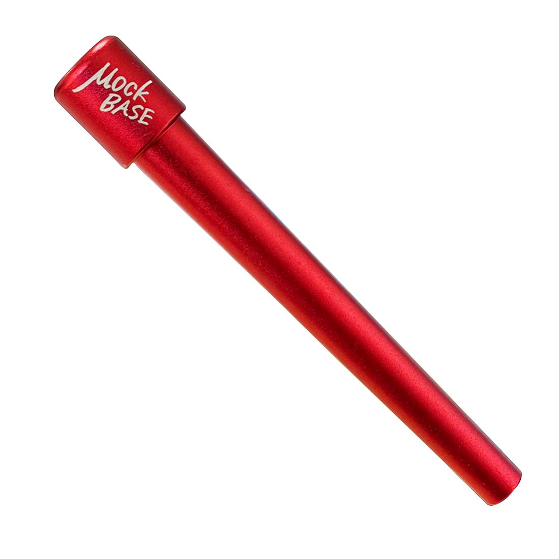 新色登場！ 【アルミ製 マウスピース】 レッド 文字ロゴ ストラップ