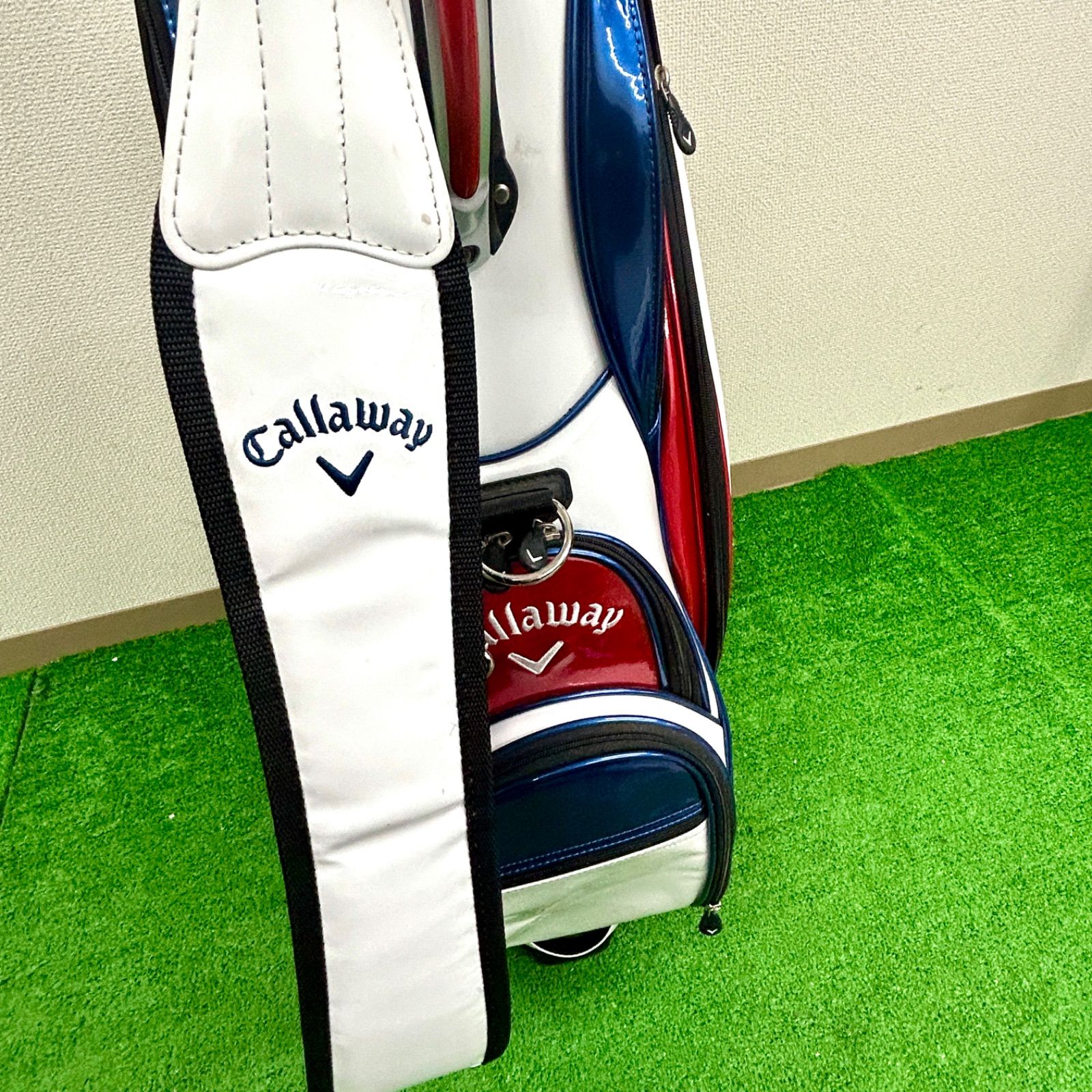 キャロウェイ Callaway Force 15 JM キャディバッグ 9.5型 ホワイト 