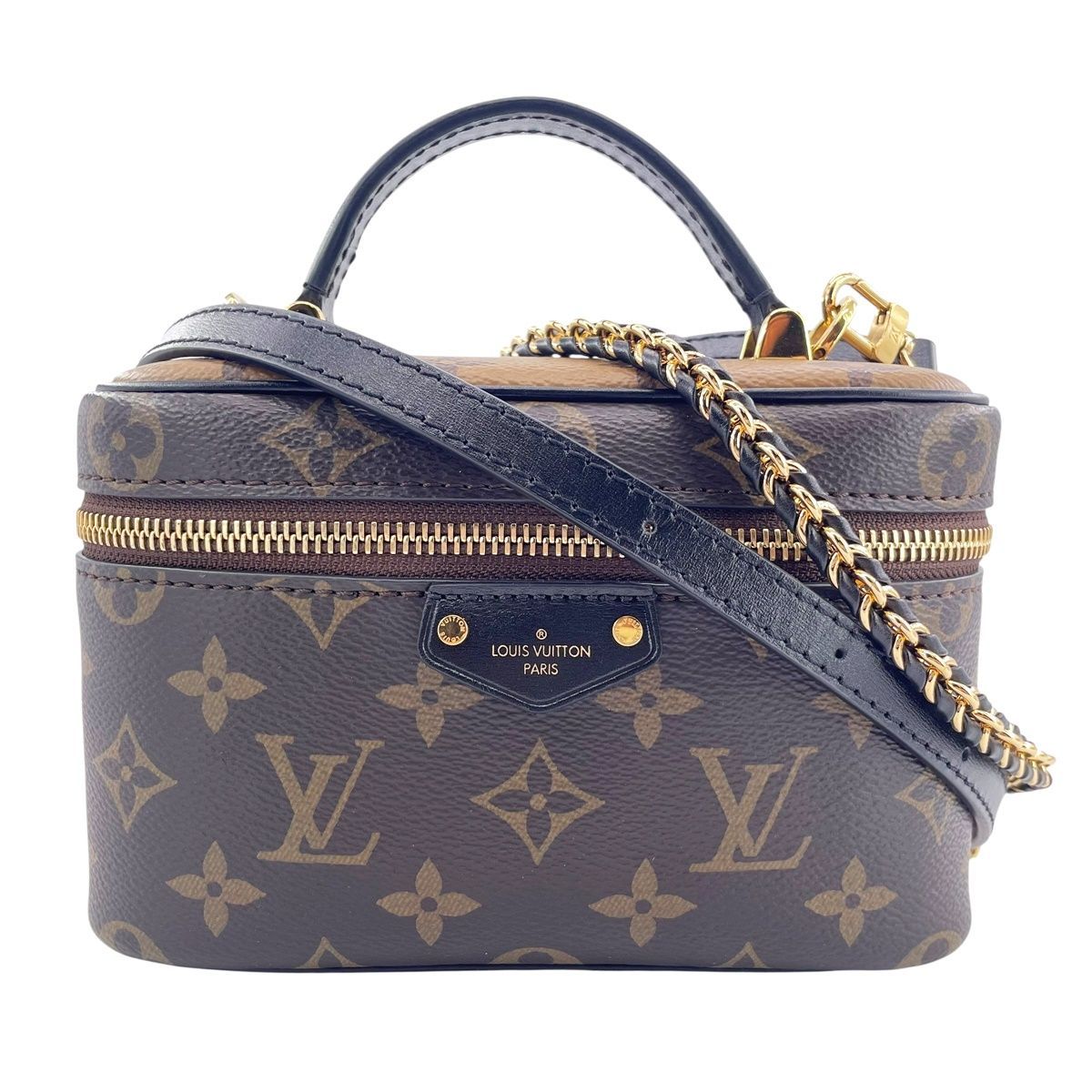 【Louis Vuitton】ヴァニティチェーンポーチ ショルダーバッグ ヴィトン ヴァニティ チェーン ポーチ パーティー ドレス に