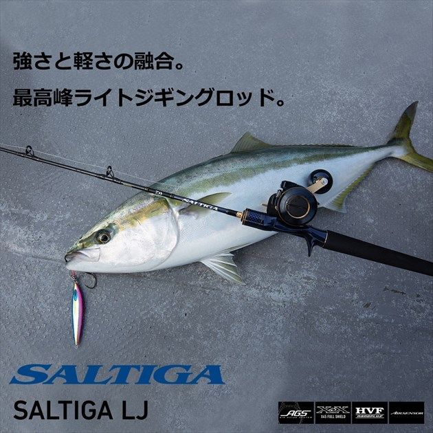 未使用品】ダイワ ソルティガ LJ 62HB TG ライトジギング ベイト