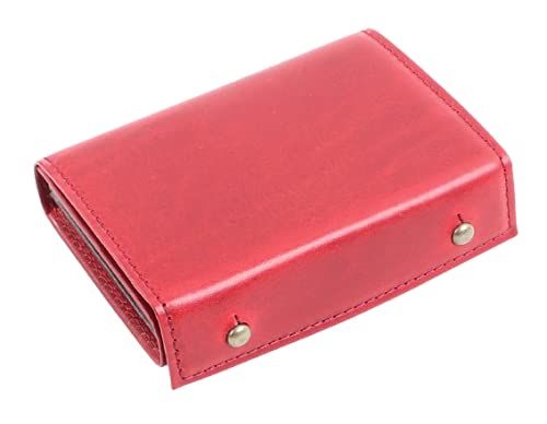 [エムピウ] 二つ折り財布 millefoglie P25 ミッレフォッリエ2 P25 BUSCHETO ブスケット BU.rosso [BU.rosso]