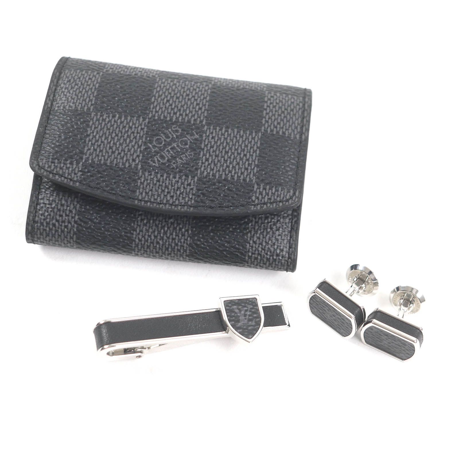 ネクタイピン カフスボタン セット2 Louis Vuitton ネクタイピン
