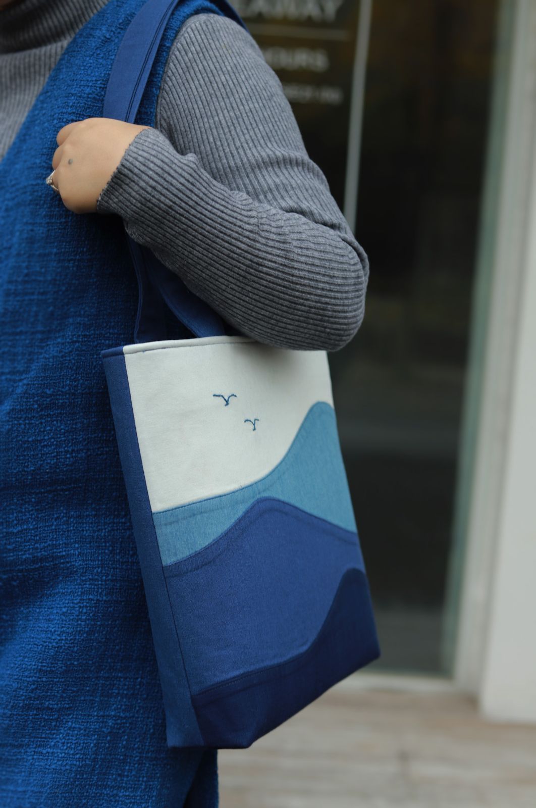 和の美しさ｜35×38cm 綿麻素材