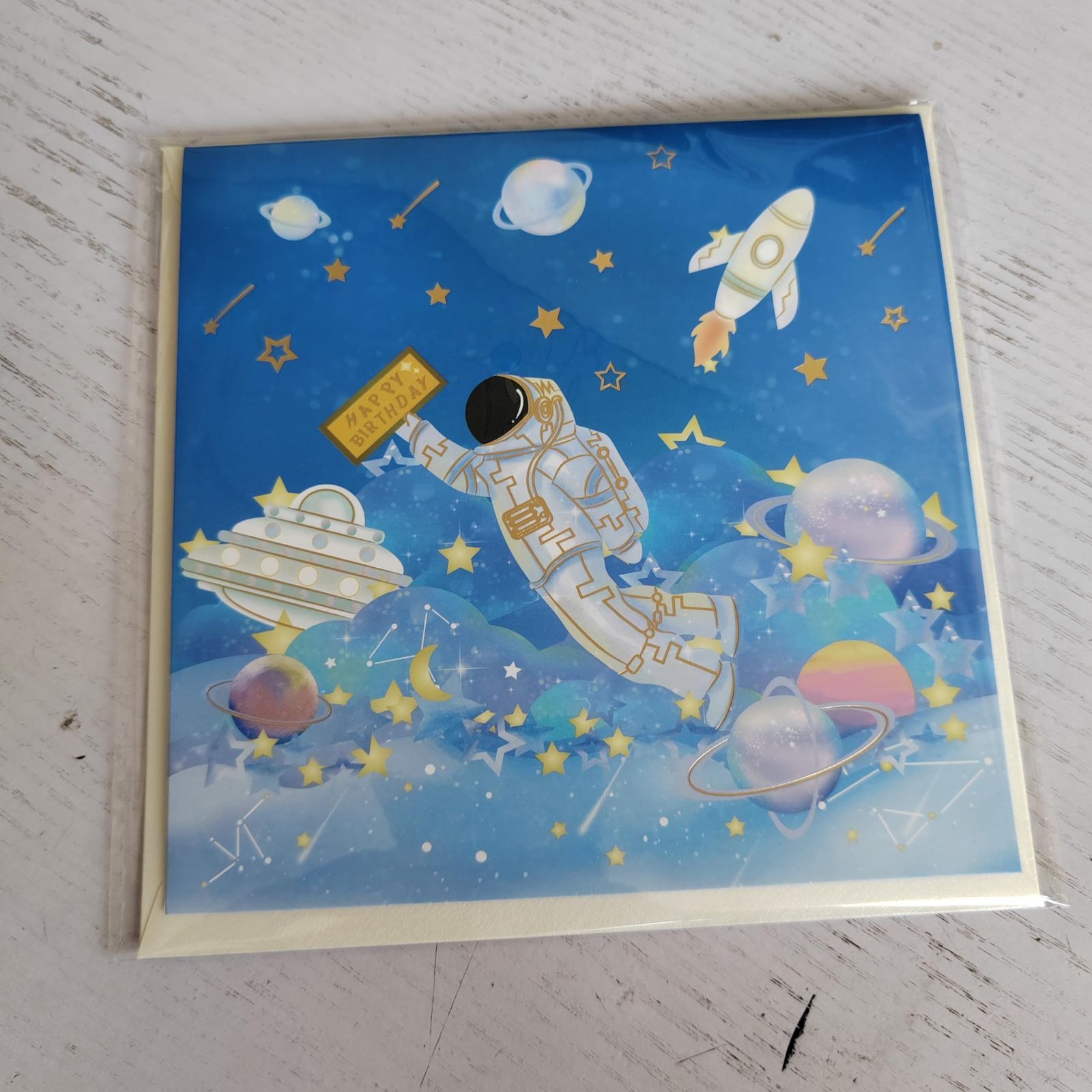 Magic 宇宙飛行士バースデーカード