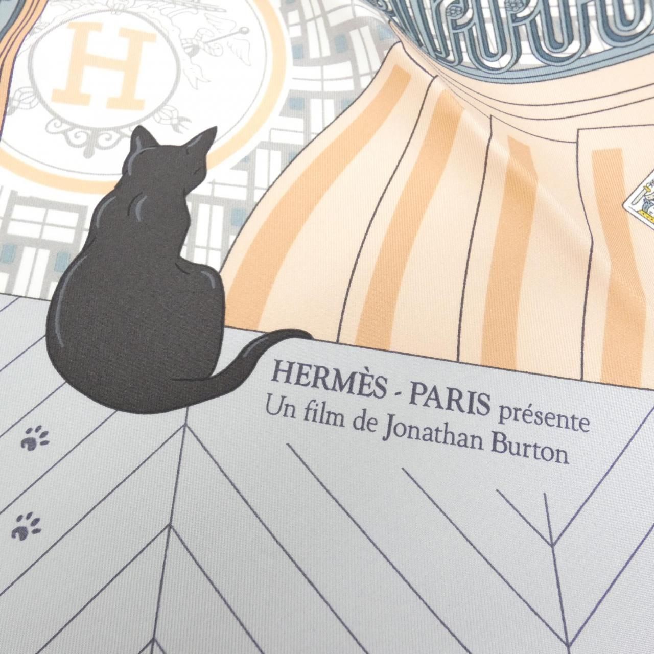 HERMES】カレ90 新品未使用 24番地のミステリー 上品アニマル エルメス