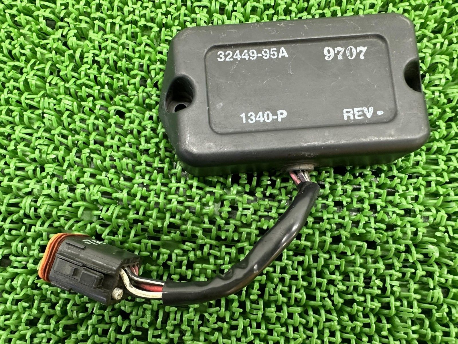 ECM ハーレー 純正 バイク 部品 エボ EVO 94年～99年 イグニッションモジュール 機能的問題なし 車検 Genuine FLSTC FLHR jG