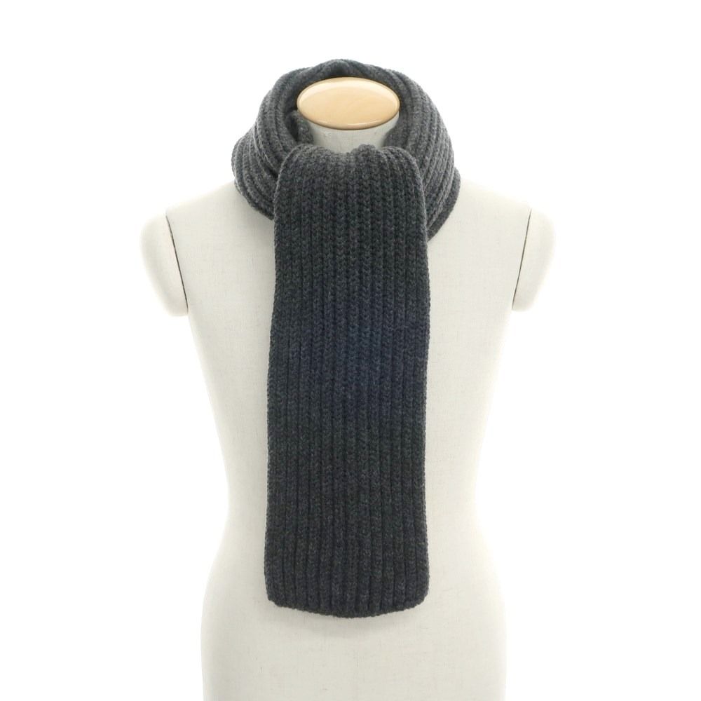 中古】ロロピアーナ Loro Piana ローゲージカシミヤ ニットマフラー 
